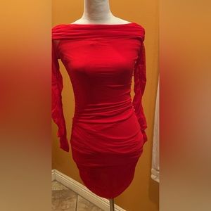 Women’s Red Evening Gown Dress Size XSmall